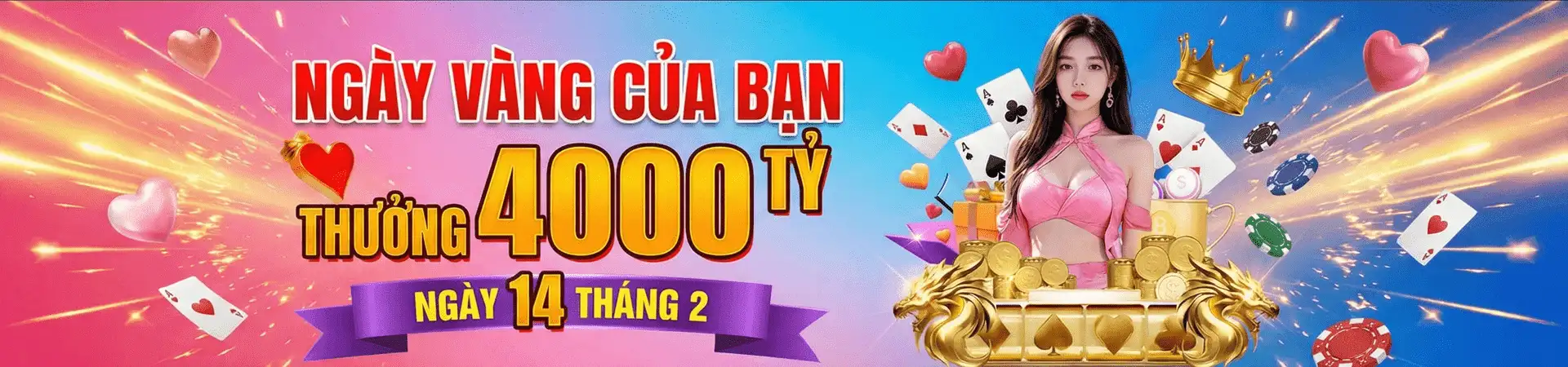 Banner nhận thưởng liền tay  cho thành viên mới